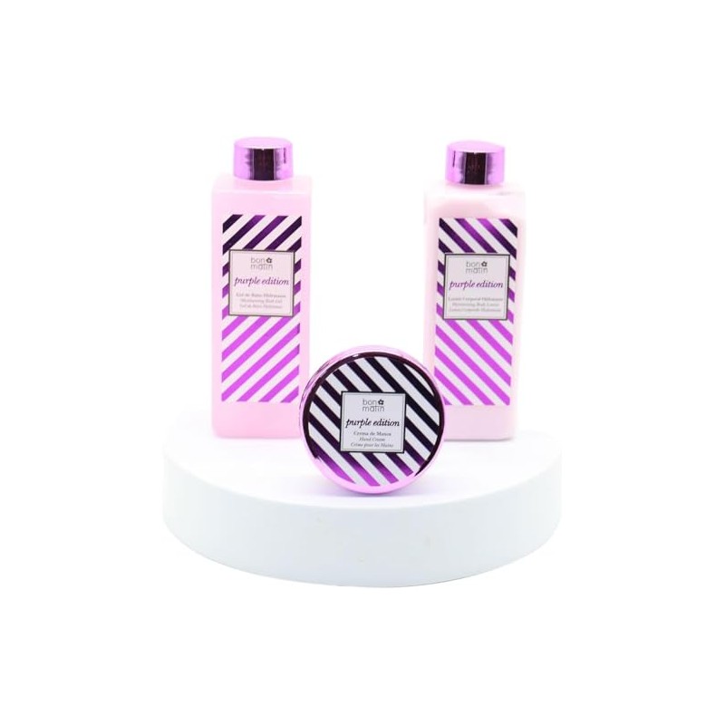 Luxurious Natural Shoe Bath Gift Set - Purple Edition -