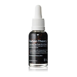 Carbon Theory | Charcoal, Tea Tree Oil & Vitamin E Overnight Detox Facial Serum | 30ml