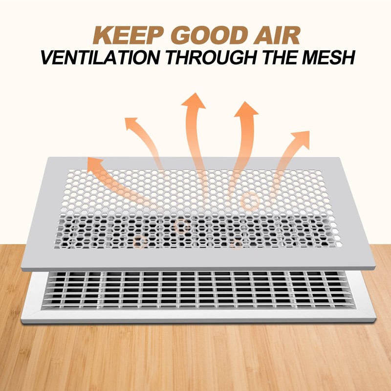 ENUODA Floor Vent Covers for Home Floor 2 Pack Silicone