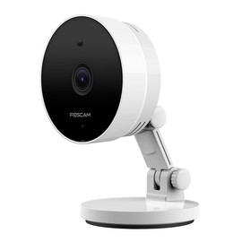 Foscam C5M Indoor Dual-Band WiFi Security Camera, AI Human & Pet Detection, 2-Way Audio, SD Card Slot, Remote Access - Works with Alexa & Google (White)