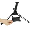 Rayzm Electric Wind Instrument Stand, Adjustable Portable Folding Metal Aerophone