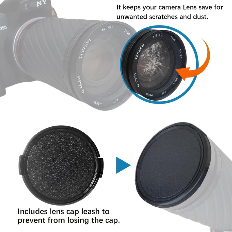 67 mm lens cap/accessory (can be pressed on both sides)