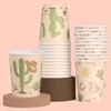 xo, Fetti Party Decorations Western Paper Gold Foil Cups -