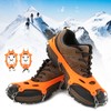1 Pair 8 Teeth Crampons AntiSlip Traction Ice Cleats Snow