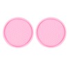 sourcing map 2pcs Car Cup Coasters Universal PVC Car Cup