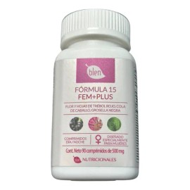 Formula 15 Fem+plus Blen Para Mujer