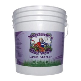 Neptune's Harvest Lawn Starter Fertilizer, 5 Gallon Pail