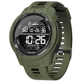 findtime Mens Watch Digital Watches for Men Waterproof Tactical Watch LED Backlight Stopwatch Alarm Sports Shockproof Calendar Outdoor Military Wristwatch