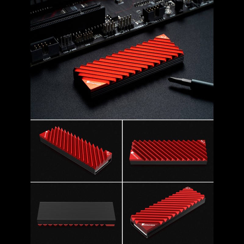 M.2-3 Radiator M.2 SSD Heat Sink Aluminum Heat Sink Tool-free