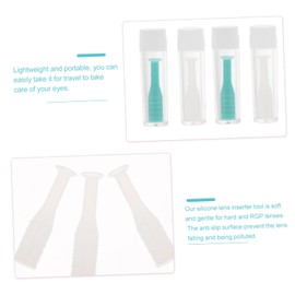 Ipetboom 6Pcs Lenses Suction Inserter Remover Kit for Travel Home Use Includes Durable Case Slip Tool for Safe Application of Hard Lenses