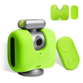 SARLAR 2 Pack Silicone Case Cover for XbotGo Chameleon AI Camera and Remote Controller, Thickened Scratch-Resistant Shockproof, Clean Soft Protective Skin for Daily Shooting, (Green)