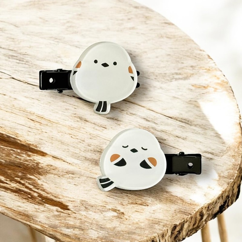 Kinagani Shimaenaga Hair Clip, Hair Accessories, Set of 2 (Normal)