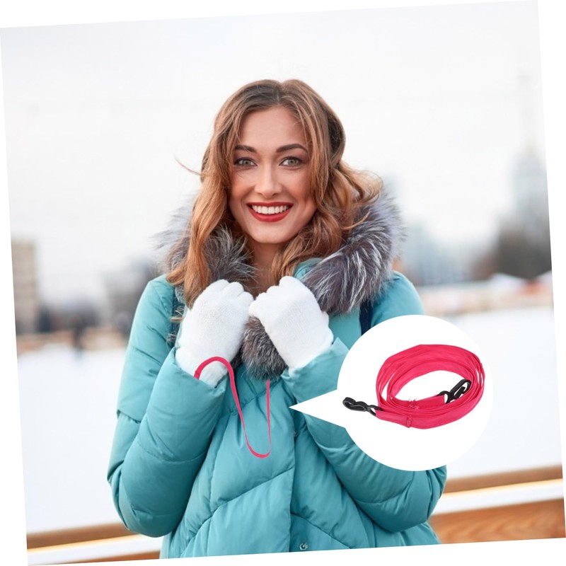 Mipcase Nonslip Ski Gloves Leash Holder Portable Glove Strap with
