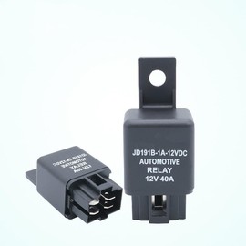 4 Pin BL1308048 DC 12V 40A Relay Truck Van Motorcycle Boat Multi Purpose Automotive Relay Heavy Duty Standard Relay for Car Motor, Auto Universal Relays
