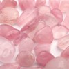 Gold Stone Deep Rose Quartz Ripple, Medium Size, AA 3.5