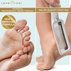 LOVE, LORI Foot Callus Remover - Pedicure Supplies Scrubber Dead