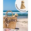 FURTALK Sun Visor for Women Wide Brim UV Protection Sun
