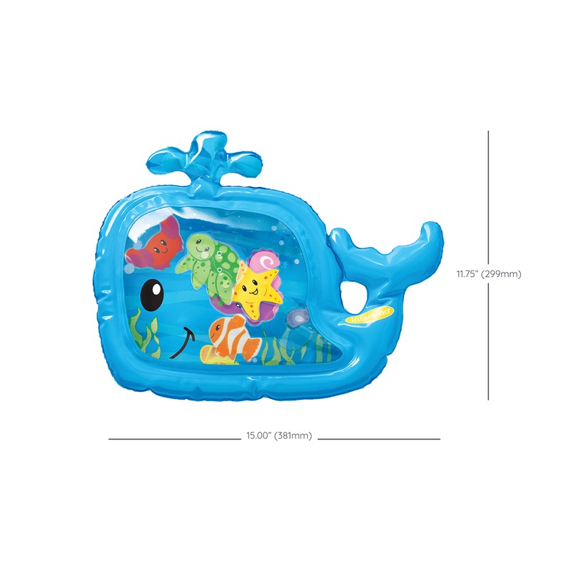 Infantino Pat & Play Water Mat - Whale Themed Water