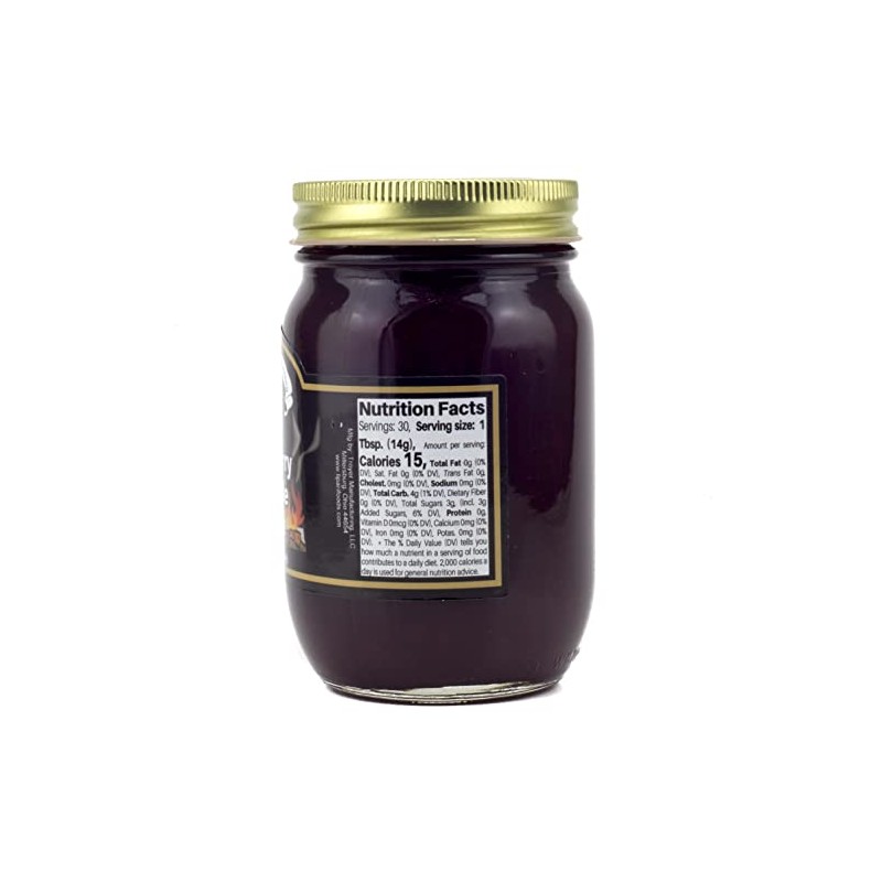 Amish Wedding Raspberry Chipotle Sauce, 16 Ounce Glass Jar