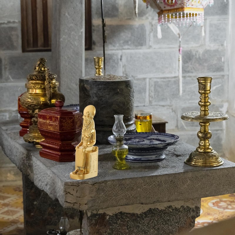 Abaodam Ancient Sphinx Statue Sphinx Statue Office Desk Decorations Retro