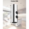 Metal Pull Down Kitchen Faucet Head Replacement with 15 Adapters,