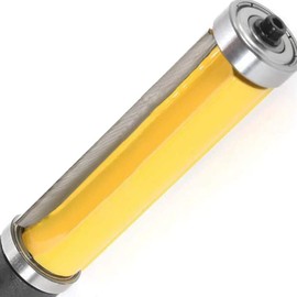 Yakamoz Flush Trim Router Bit, 1/2" Shank Panel Top & Bottom Bearing Flush Trim Pattern Router Bit Woodworking Cutter