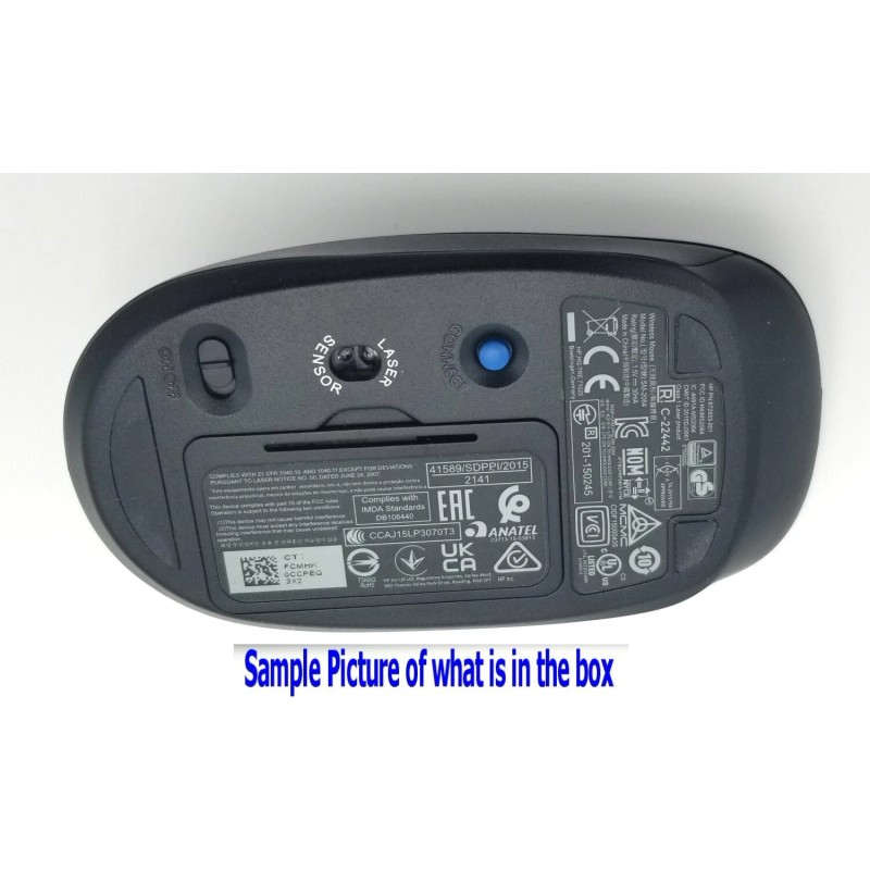 HP NEW OEM HP SLIM WIRELESS BLACK KEYBOARD AND MOUSE