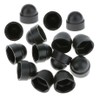 TERF® M8 Black Plastic Hex Nut Bolt Dome Cap Cover