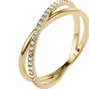 FOSSIL Sadie All Stacked Up JF037527105 Women's Ring Gold Stainless
