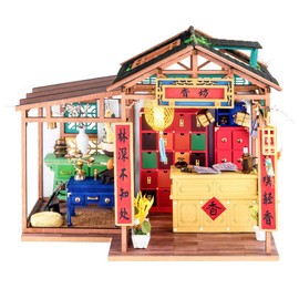 Dokurundo ® Robotime DIY Miniature House Dollhouse Chinese Series (Saishankan)