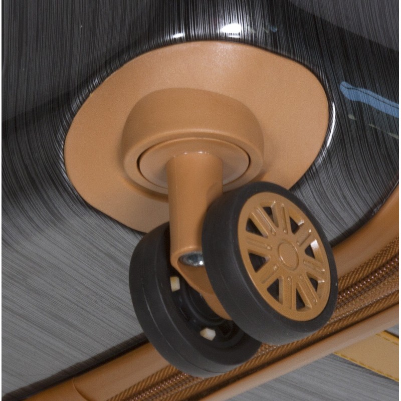 Dejuno Monroe 3-Piece Hardside Spinner TSA Combination Lock Luggage Set,