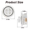 SEIWEI Dishwasher Drain Pump Motor ABQ75742501 Replacement Part Number EAU60710802,
