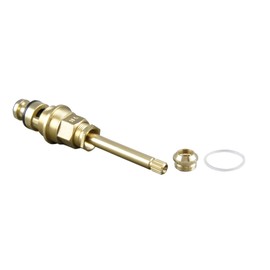 DANCO Reduced-Lead, Durable Brass Diverter Stem for Gerber Tubs and Showers, Brushed Nickel, 11B-4D, 1-Pack (15352B)