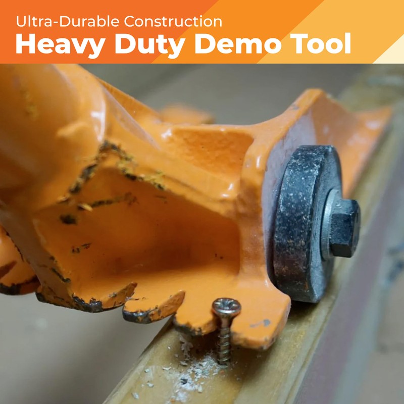 Gutster 60” Demolition Pry Bar & Crowbar – Round Handle