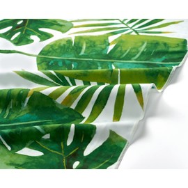 Fit-Flip XXL Beach Towel - Microfibre Bath Towel Large Microfibre Towels Lightweight and Quick Drying 100% Recycled Microfibre Towel - Tropic Leaves 200 x 90 cm
