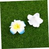 GRIRIW Flower Fake Wedding Decor 100pcs 6cm Plumeria Artificial Flowers