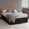 Lux Decor Collection Bed Skirt - Easy Fit Queen Bed