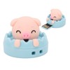 U Disk Cute Pig USB Interface Hot Swap Anti Electromagnetic