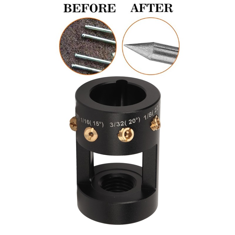 Tungsten Grinder Sharpener Multiangle Offset Head Welding Head Tool TIG