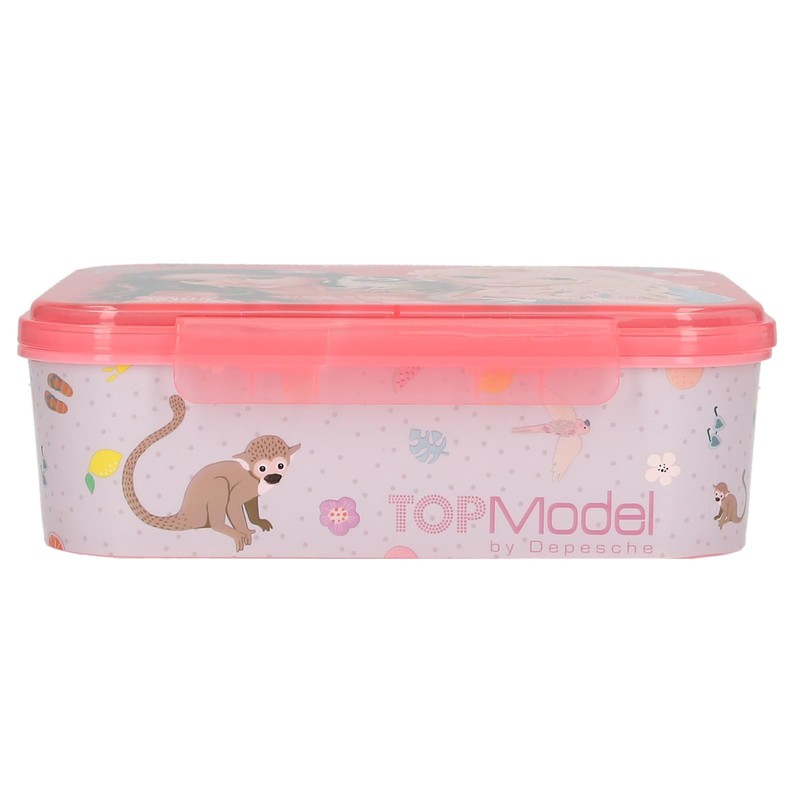 Depesche 13414 TOPModel Juicy - Brotdose in Grün und Rosa,