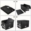 ENGPOW File Box with Lock,Fireproof Document Box with Zipper＆Pockets,Collapsible File