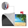 Abucaky Sea Beach Mailbox Cover Magnetic Summer Tropical Palm Trees