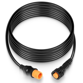 Replacement for Garmin 010-11617-32 Extension Cable 12-Pin, Compatible with 12-Pin Garmin Scanning Transducers, 12-Pin Airmar Transducers with XID, ECHOMAP, STRIKER, LiveScope, GPSMAP Series (10 Feet)