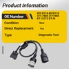 ackacoo 4576114 457-6114 Diagnostic Adapter Cable Kit | Y-Cable for