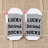 JXGZSO 1 Pair IVF Socks Lucky Transfer Socks Lucky Retrieval