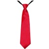Soul-Cats® Boys Tie 35 cm Pre-Tied Silk Look Wedding Communion