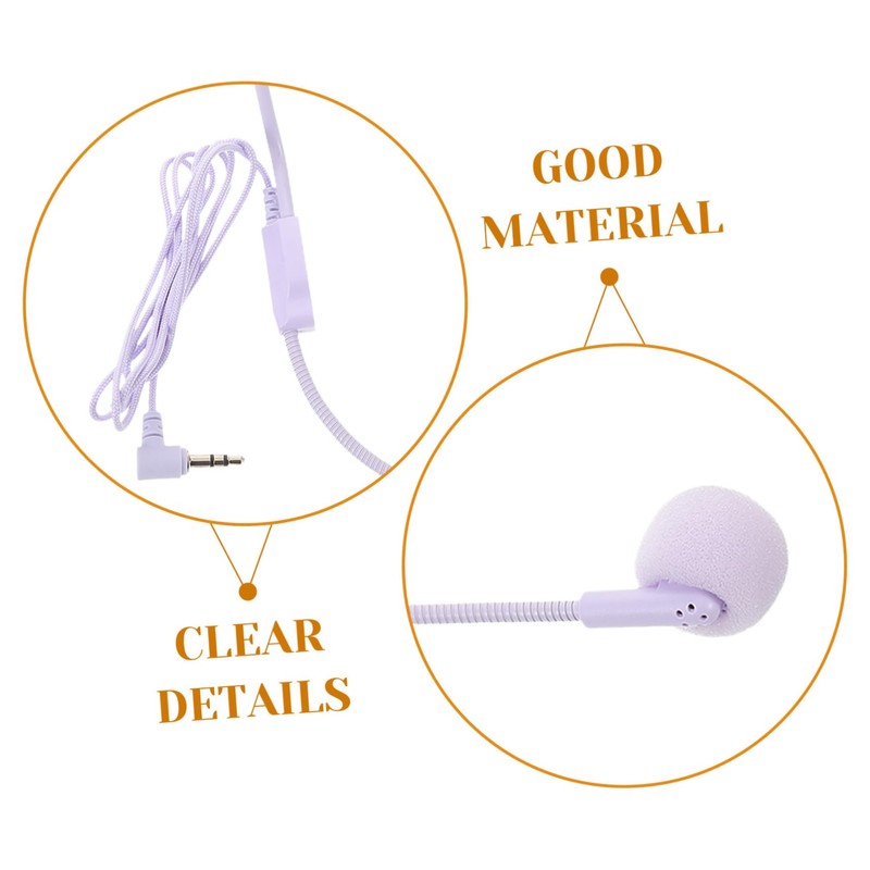 NOLITOY Wired Ear Hanging Microphone Headset for Musicians Condenser Mic