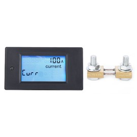 Multifunction Digital DC Voltage Current Power Frequency Meter Factor Detector with LCD Display