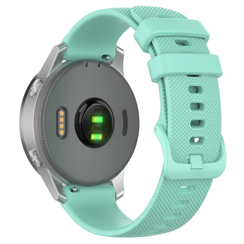 Nacorulu Band Compatible With Garmin Vivoactive 4S Bands,18mm Soft Silicone