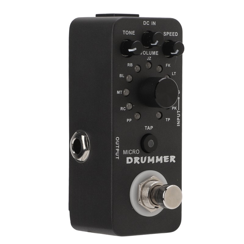 Drum Machine Pedal 121 Drum Loops Electric Guitar Monoblock Effect